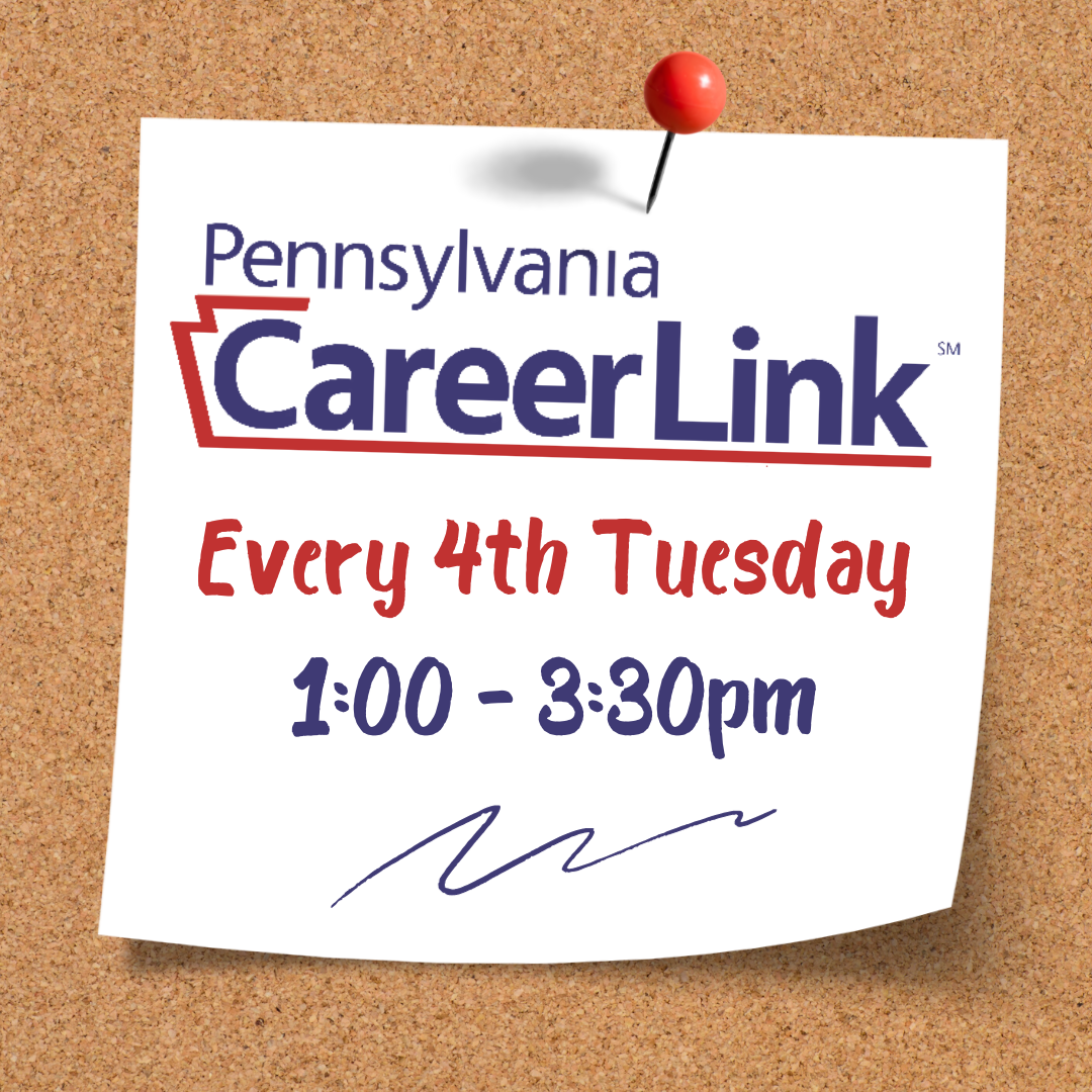 Careerlink every 4th Tuesday